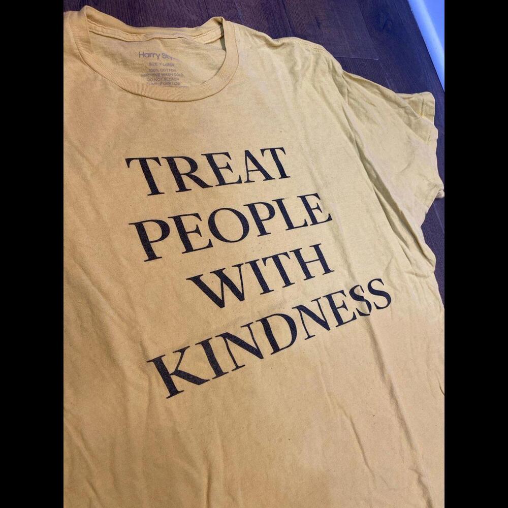 Harry Styles Treat People With Kindness Official Store Brand T-Shirt 2018 xl